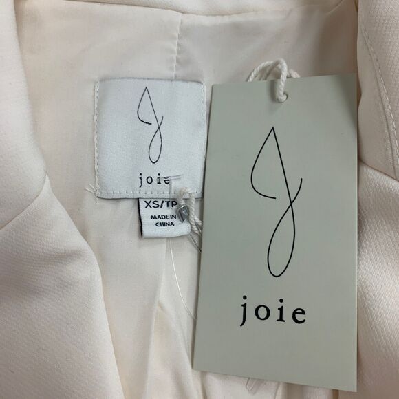 Joie Vest Womens XS Extra Small Faux Button Open Front Sleeveless Notched Tunic - Picture 8 of 13